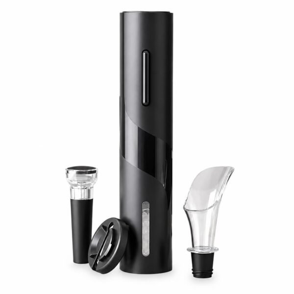 Kit Saca-Rolha Elétrico Recarregável por USB
